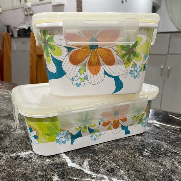 💙 sold💙 copy list 💙Ektra storage container set of 2. Big and medium size - Picture 2 of 3